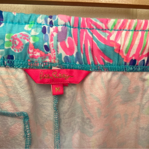 Lilly Pulitzer Colorful Lounge Pants with Back Pocket - Picture 4 of 4